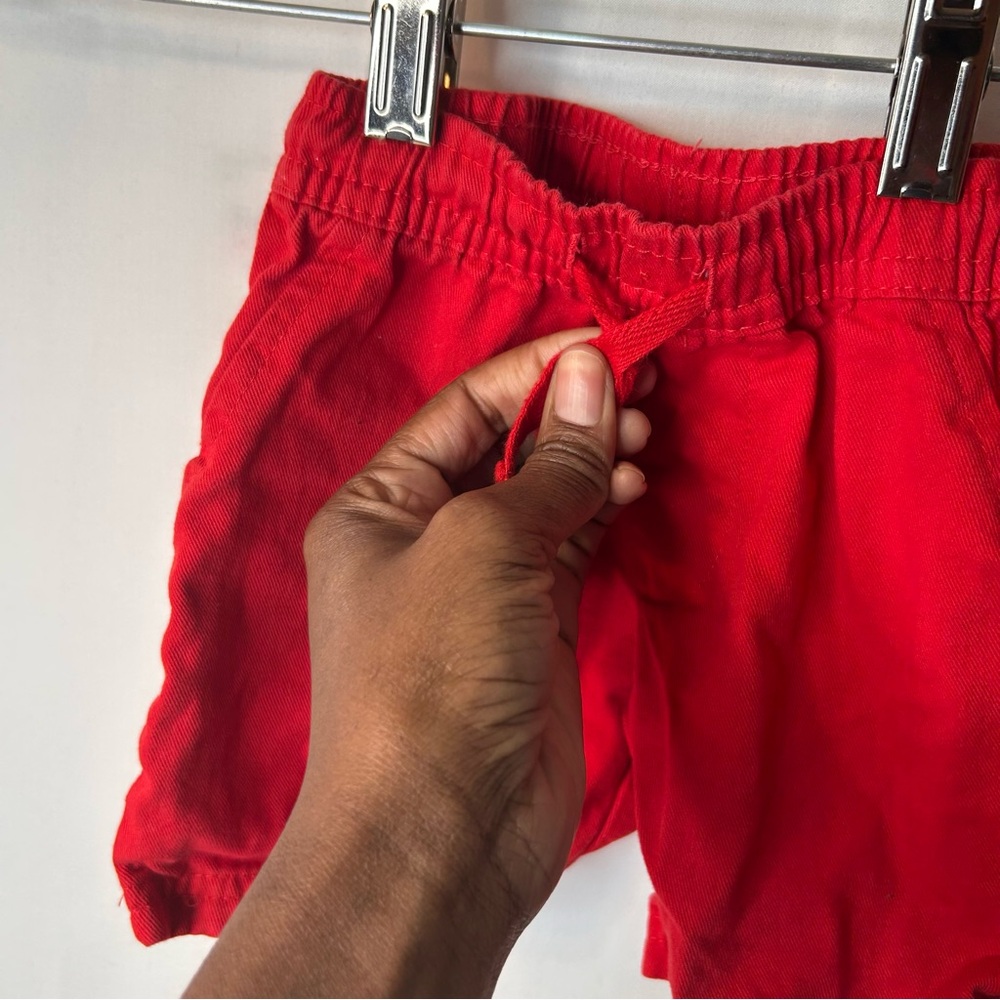 American Hawk Red Toddler Boys Short Pants Red Size 2T - Picture 4 of 5